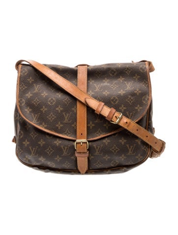 LV Monogram Saumur 35 Vintage