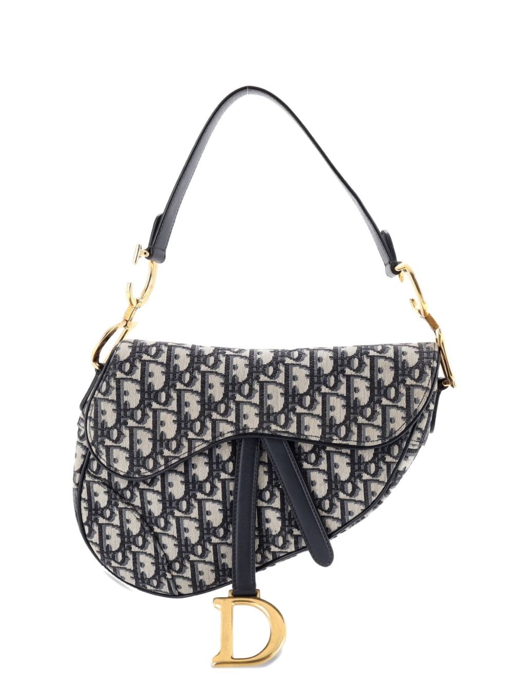 Saddle Handbag Oblique Canvas Medium shoulder bag