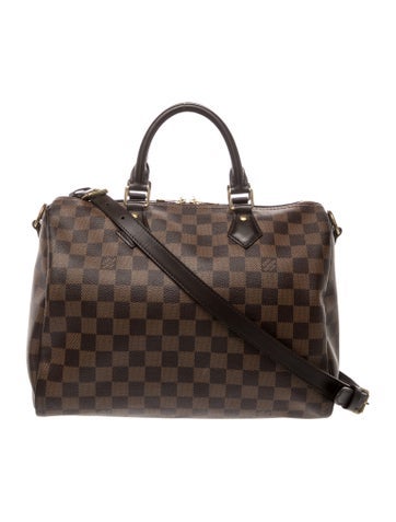 Damier Ebene Speedy Bandouliere 30