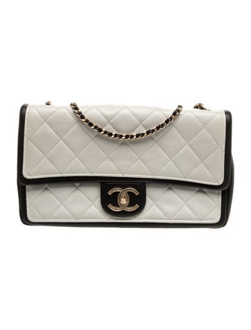 Medium Graphic Flap Bag