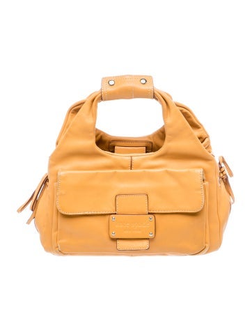 Leather Top Handle Bag