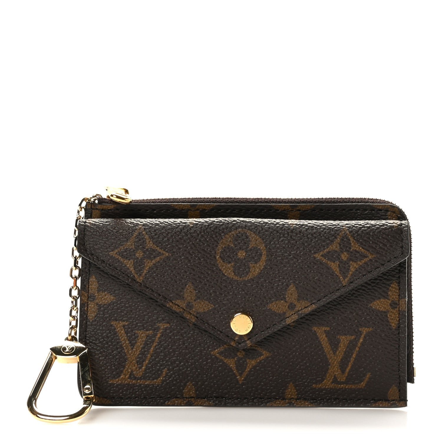 Louis Vuitton Monogram Recto Verso Card Holder Black