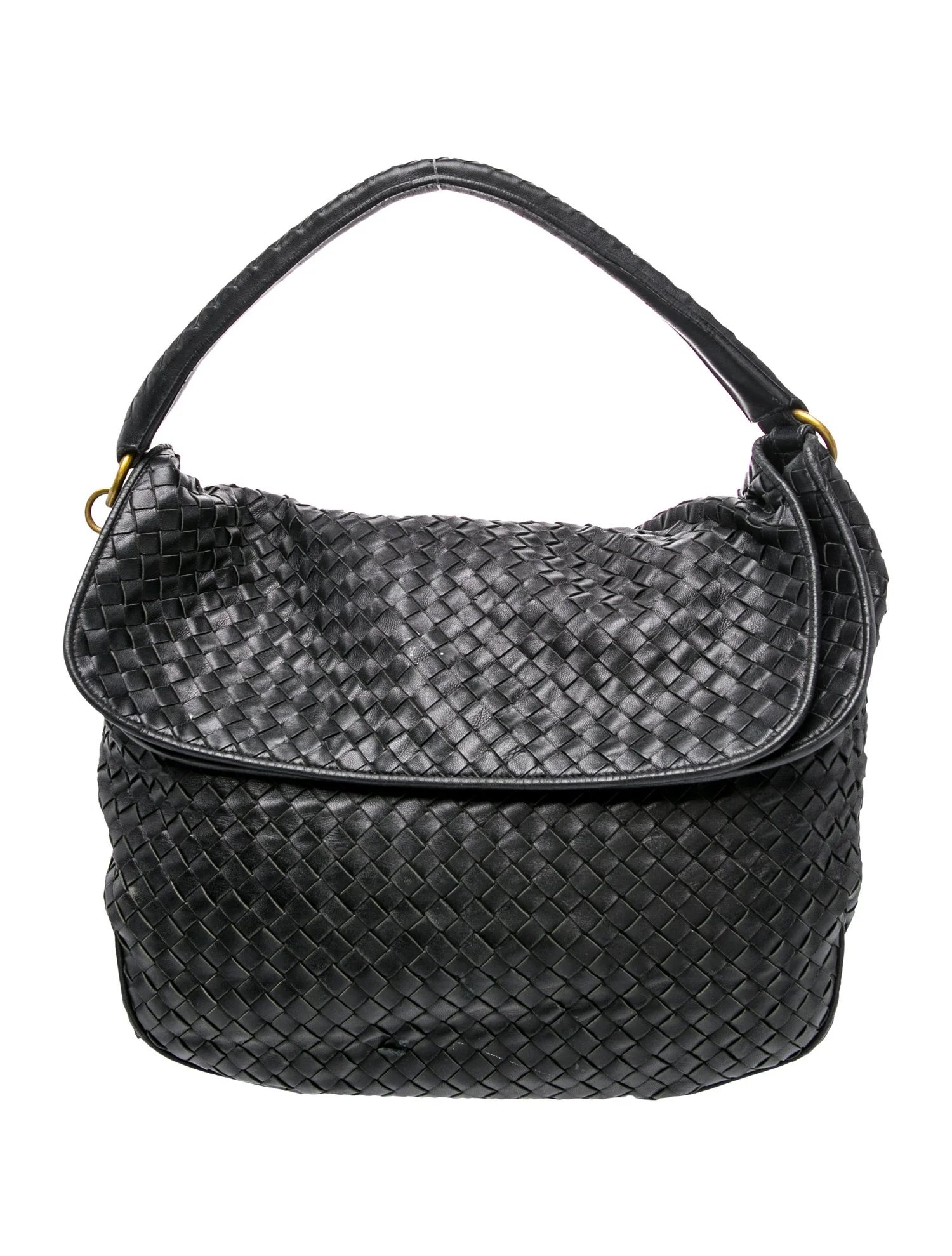 Intrecciato Double Flap Small