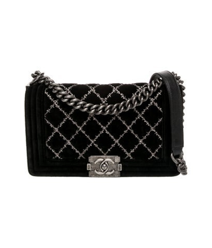 Chanel Medium Velvet Boy Bag