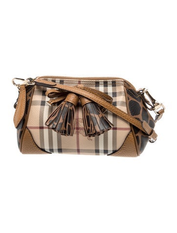 Haymarket Check Crossbody Bag