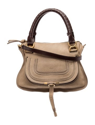 Chloe Leather Marcie Shoulder Bag