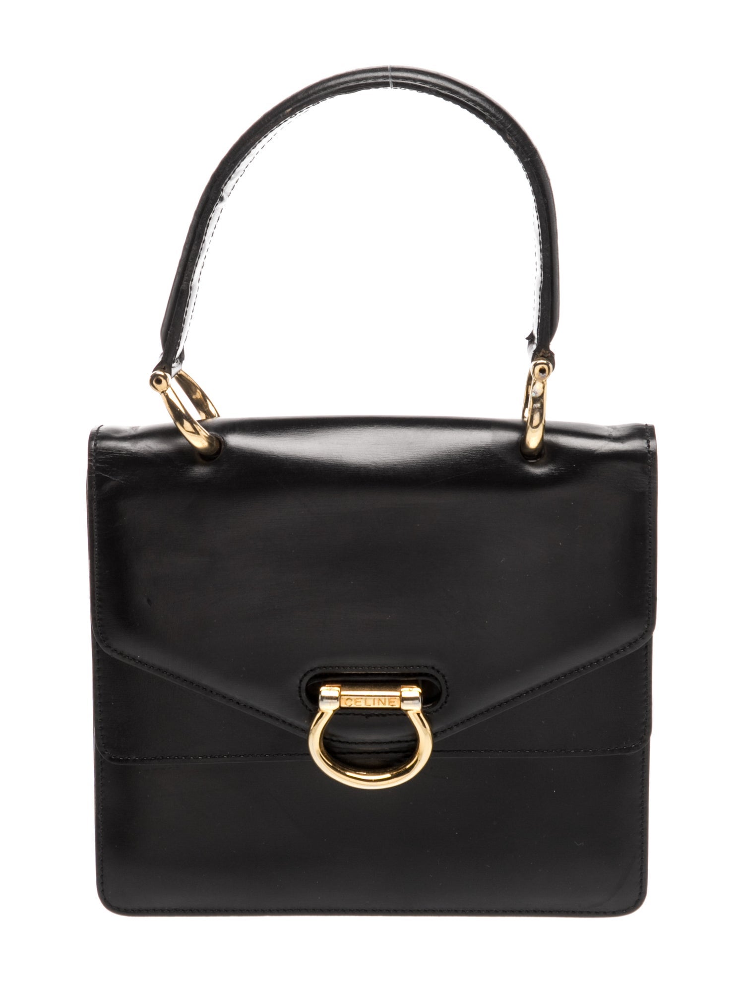 Leather Top Handle Bag