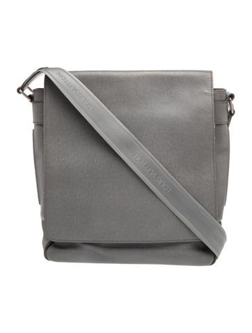 Taiga Leather Crossbody Bag Vintage