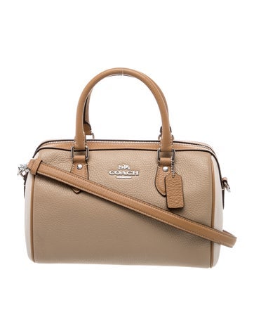 Leather Top Handle Bag