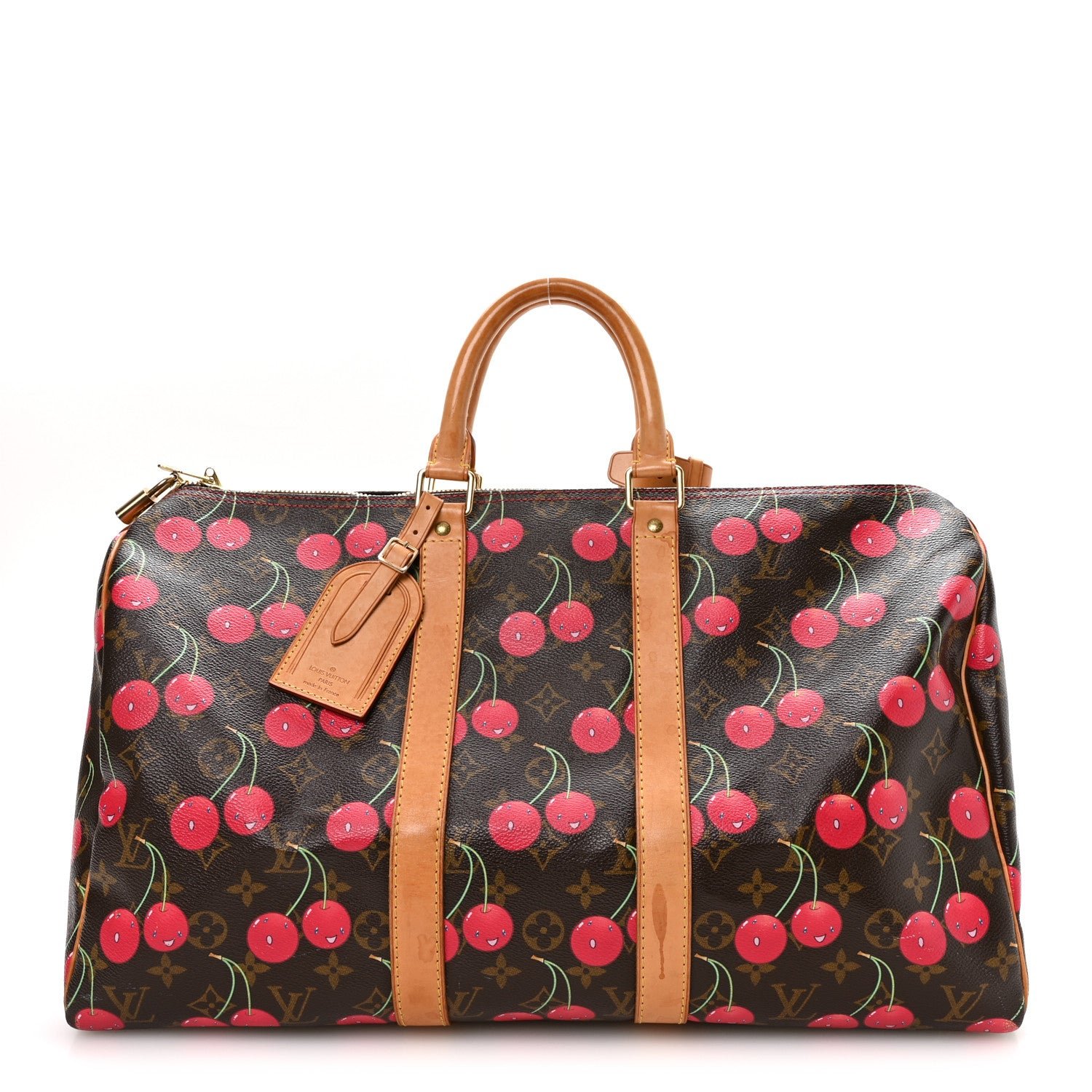 Louis Vuitton Monogram Cerises Keepall 45