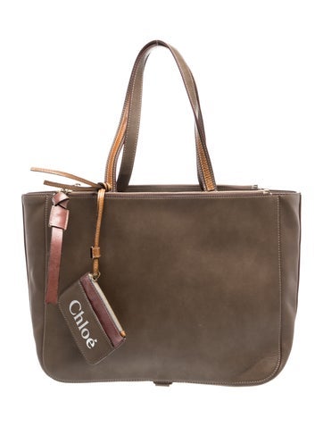 Chloe Leather Sam Tote