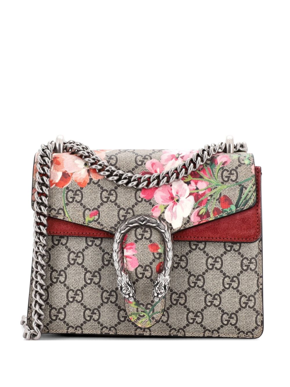 Dionysus Bag Blooms Print GG Coated Canvas Mini shoulder bag