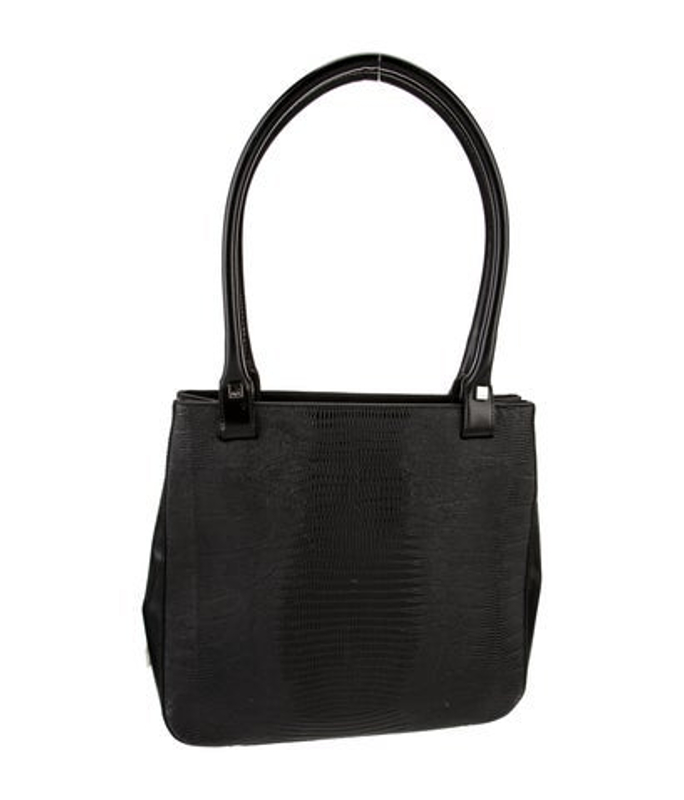 Salvatore Ferragamo Ferragamo Embossed Leather Shoulder Bag