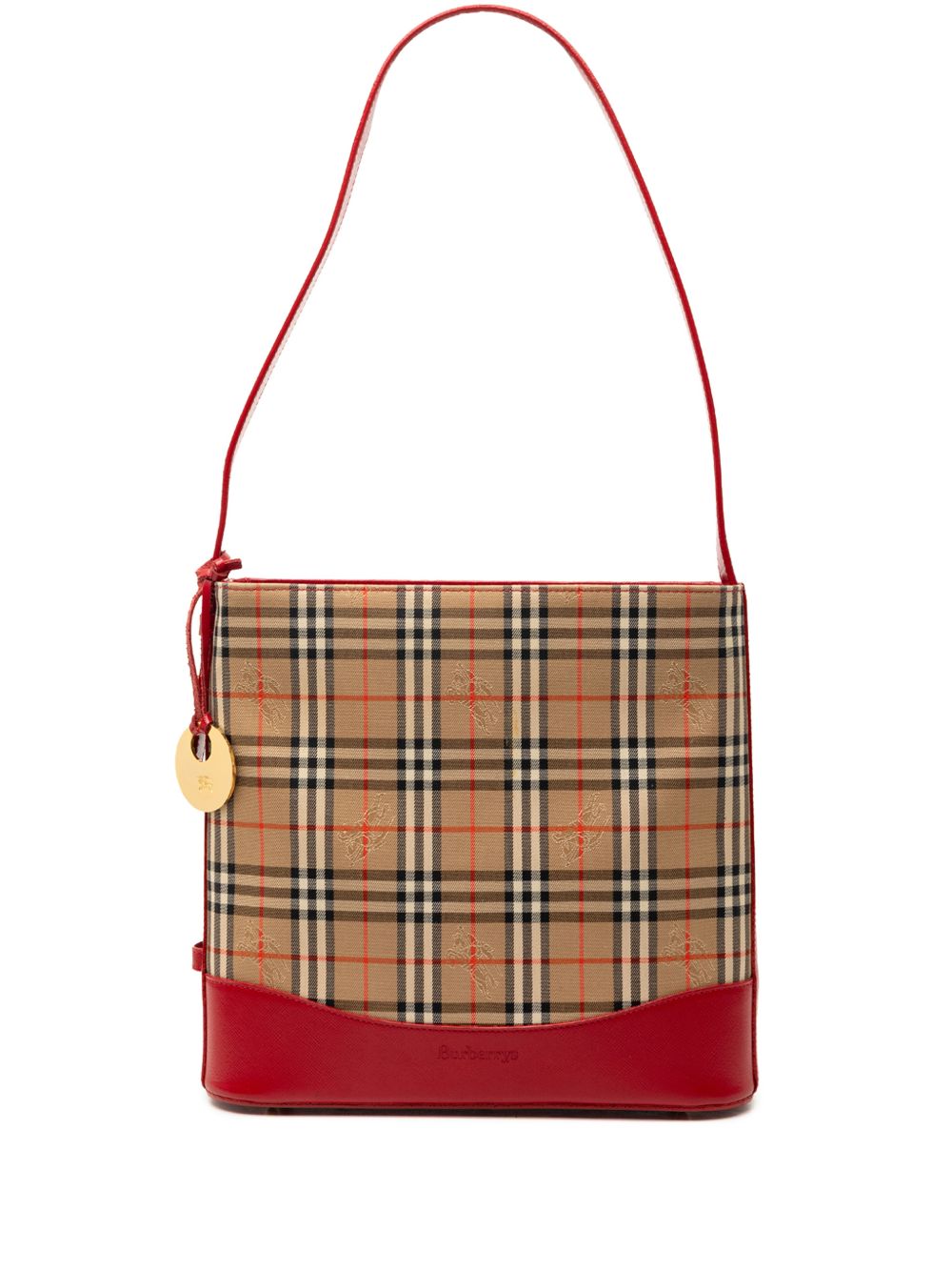 20th Century Haymarket Check Canvas shoulder bag