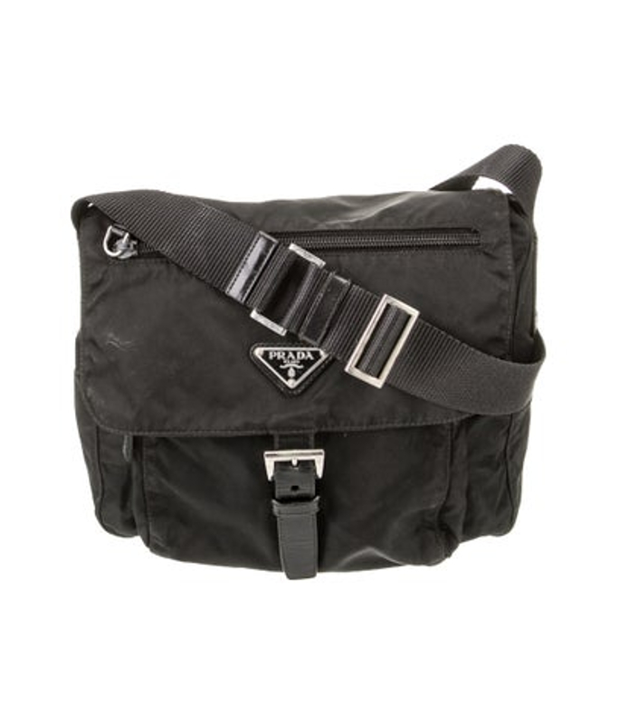 Prada Vela Nylon Crossbody Bag