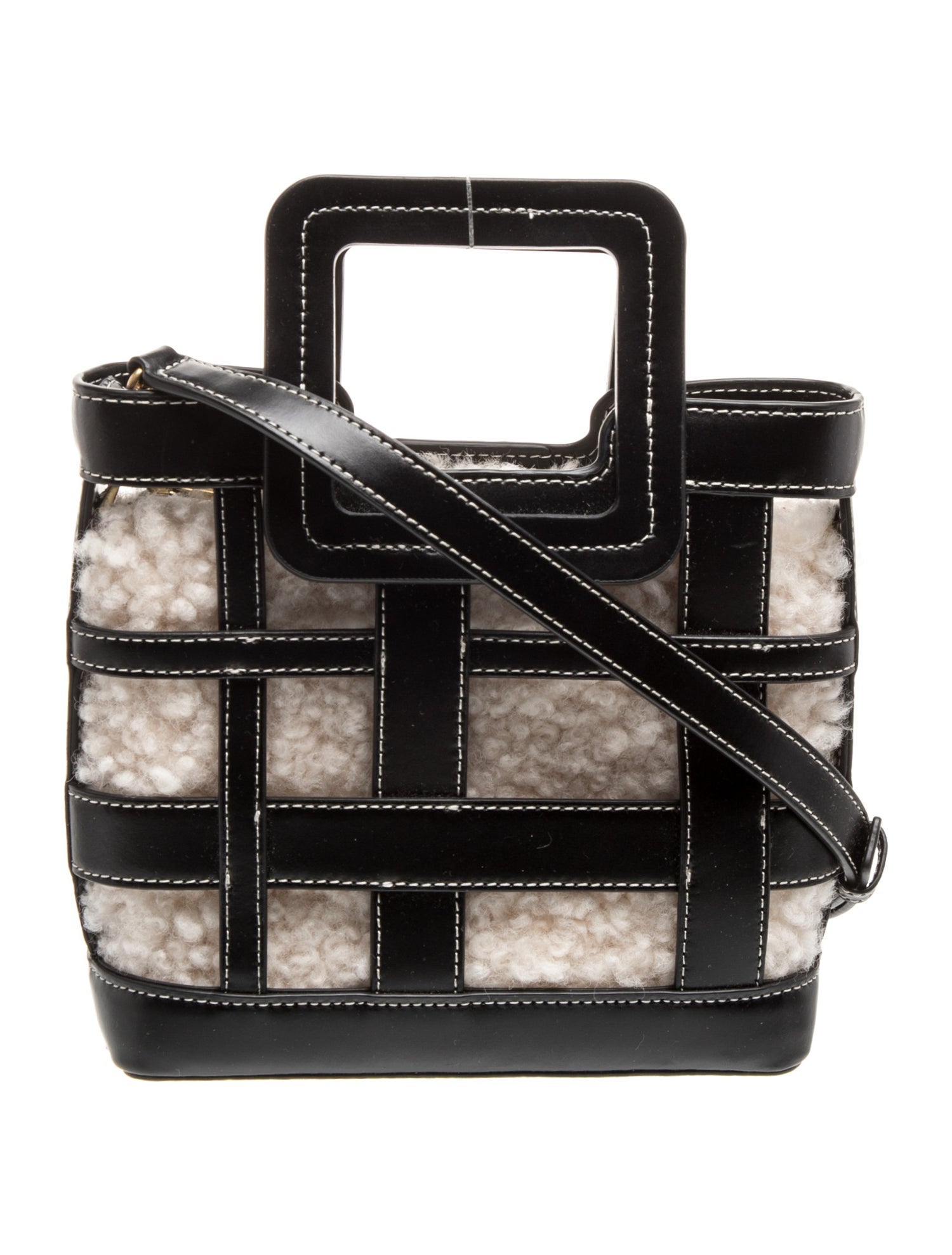 Leather Top Handle Bag