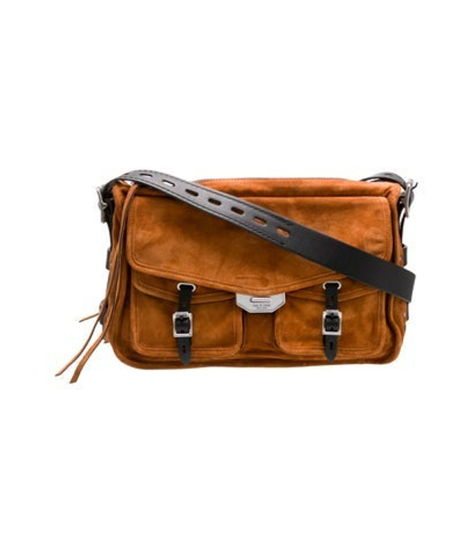 Rag & Bone Bone Suede Messenger Bag