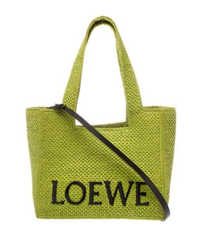 Loewe Raffia Tote