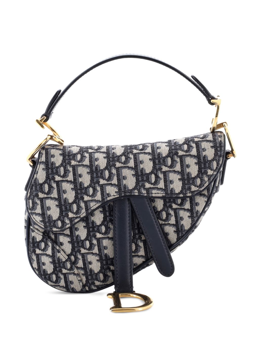 Saddle Handbag Oblique Canvas Mini shoulder bag