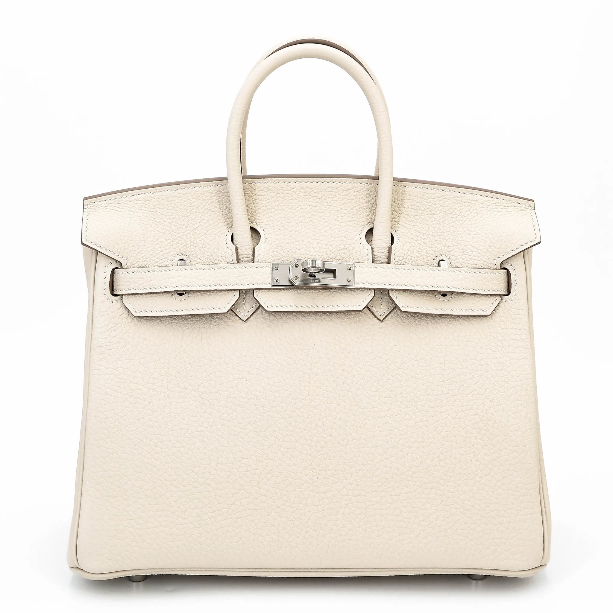 Hermes Birkin 25 Craie (10) Togo Palladium hardware K (2025)