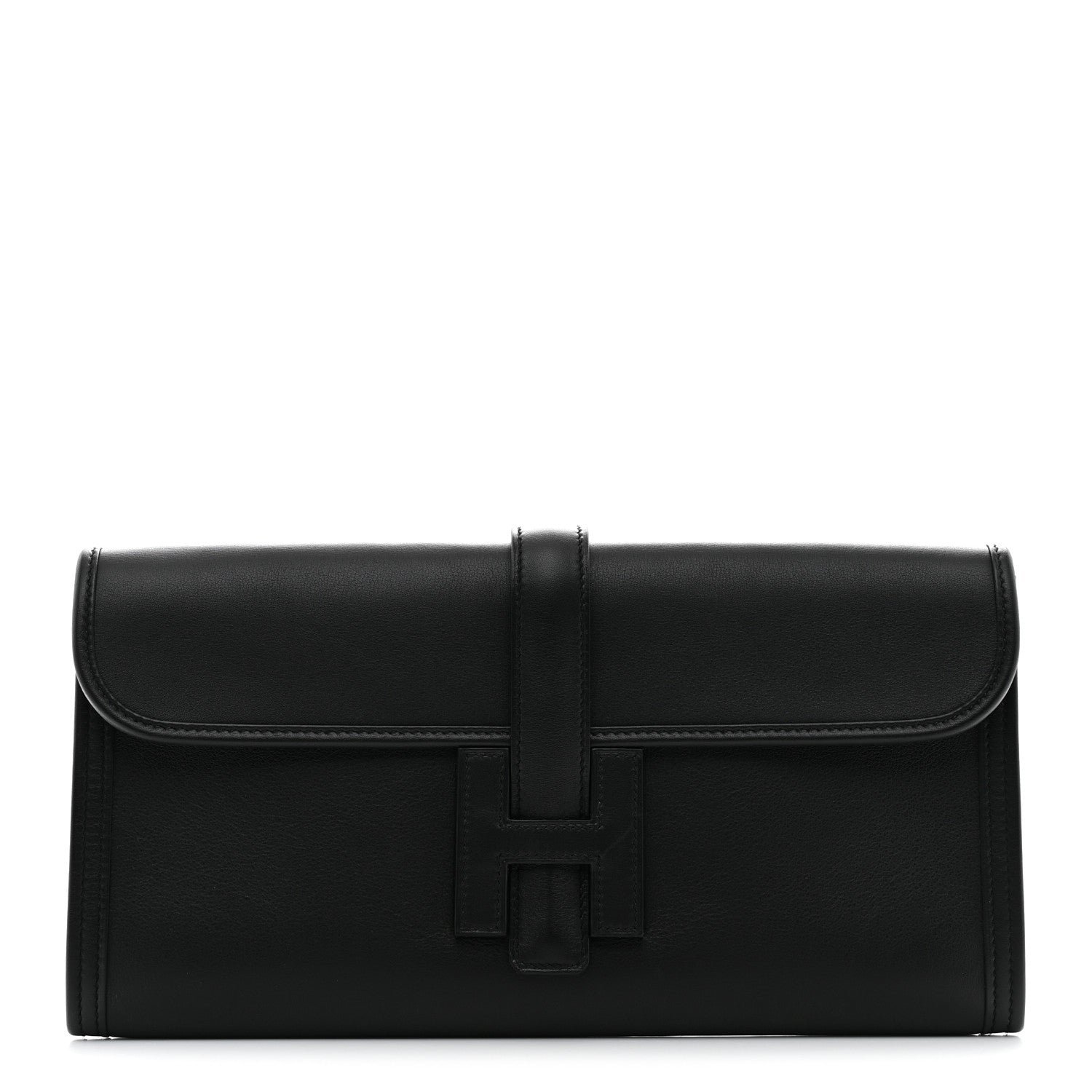 Hermes Swift Jige Elan 29 Clutch Black