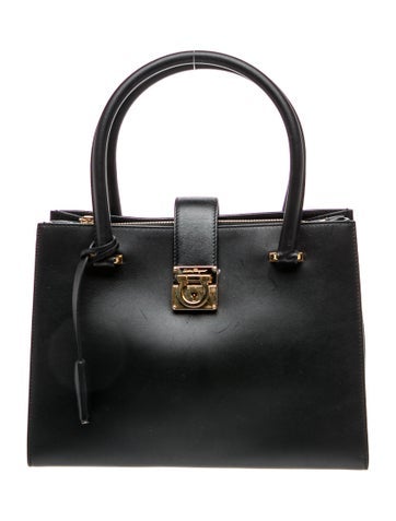 Leather Top Handle Bag