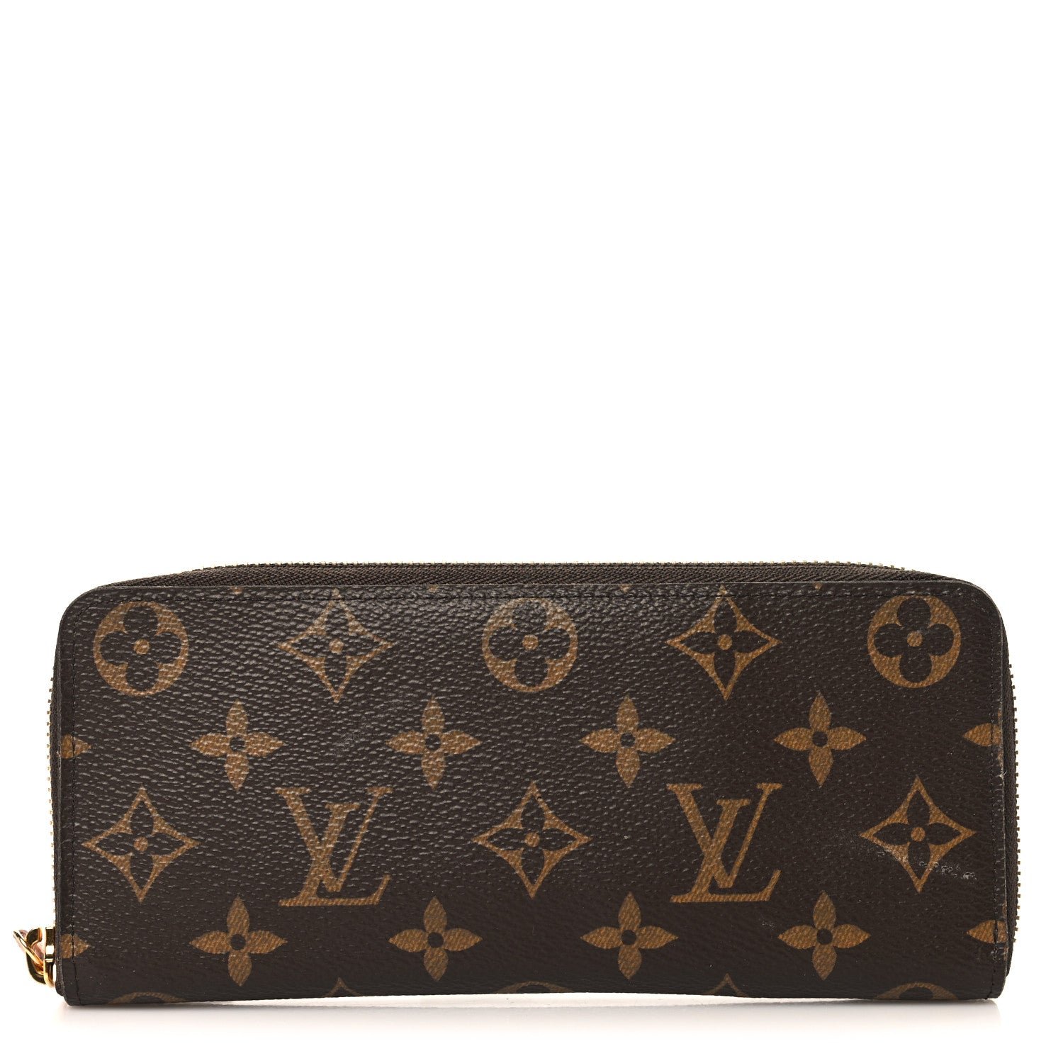 Louis Vuitton Monogram Clemence Wallet Rose Ballerine