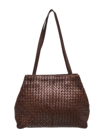 Intrecciato Shoulder Bag Vintage