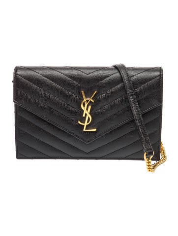 Saint Laurent Leather Envelope
