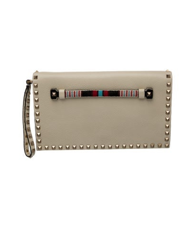 Valentino Rockstud Clutch