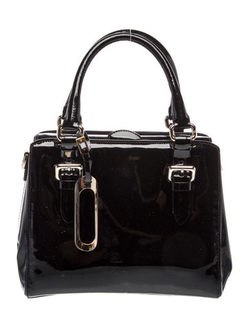 Leather Top Handle Bag