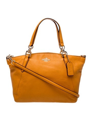 Leather Top Handle Bag