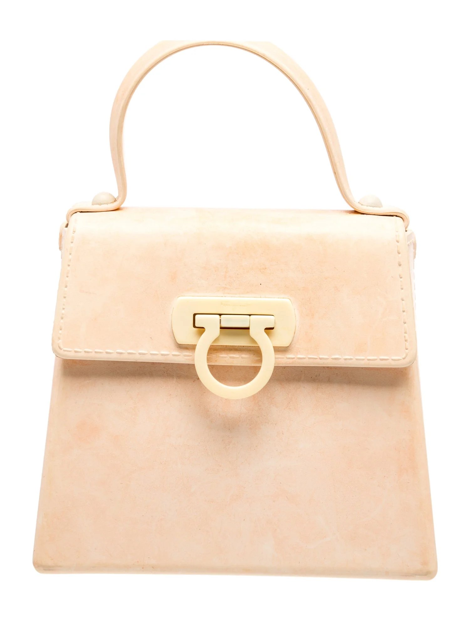 Leather Top Handle Bag