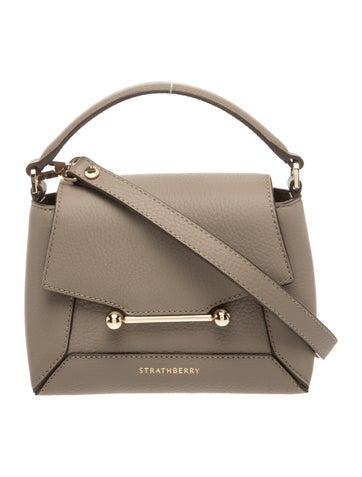 Leather Top Handle Bag