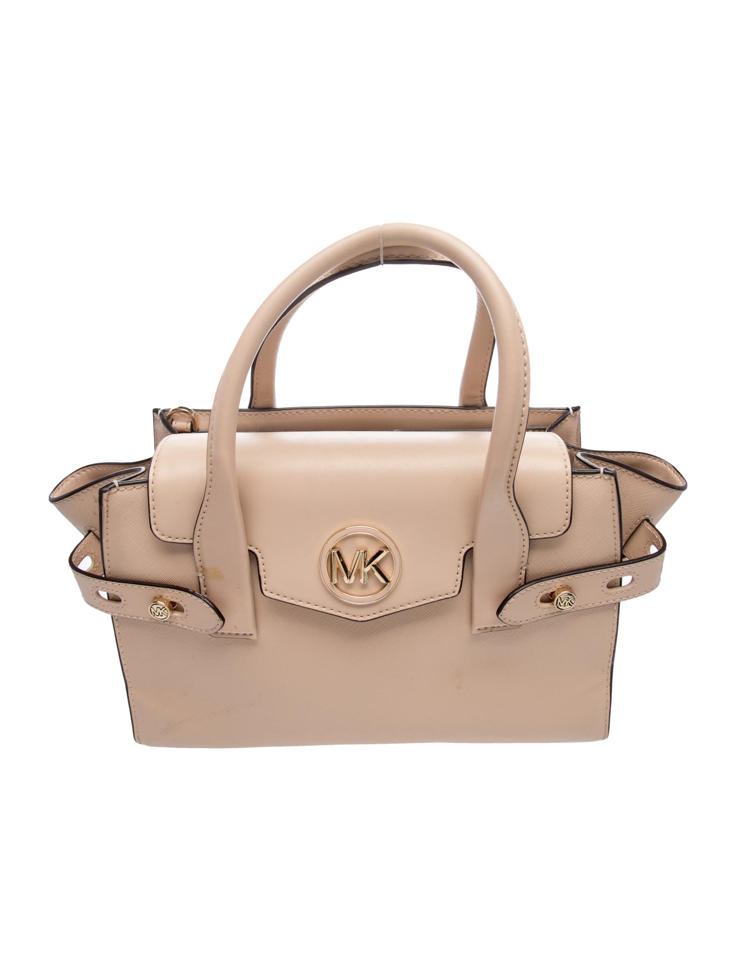 Leather Top Handle Bag