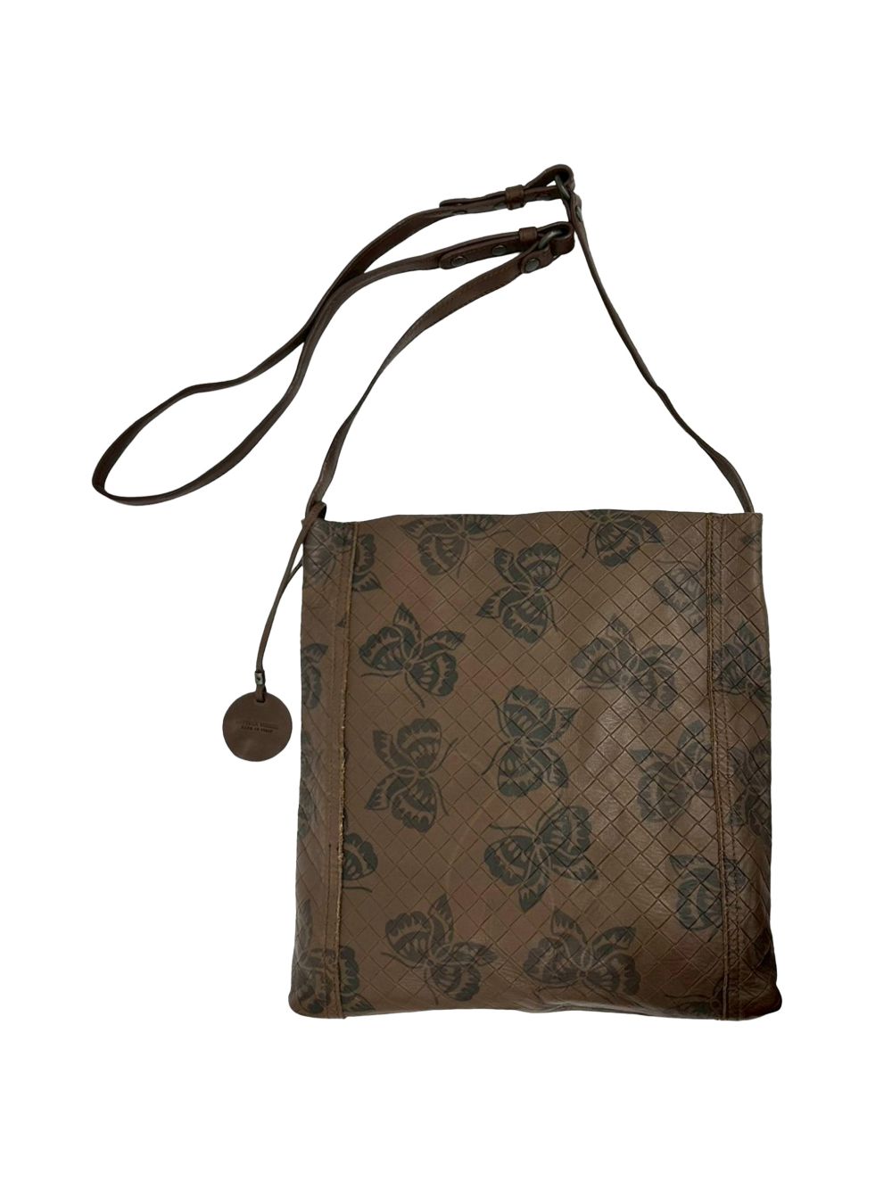 2010-2025 Leather Intrecciomirage Butterfly crossbody bag