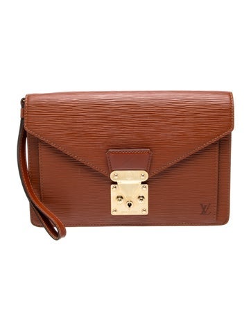 Epi Leather Pochette Sellier Dragonne