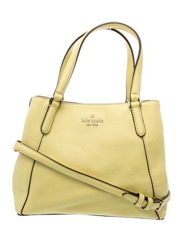 Leather Top Handle Bag