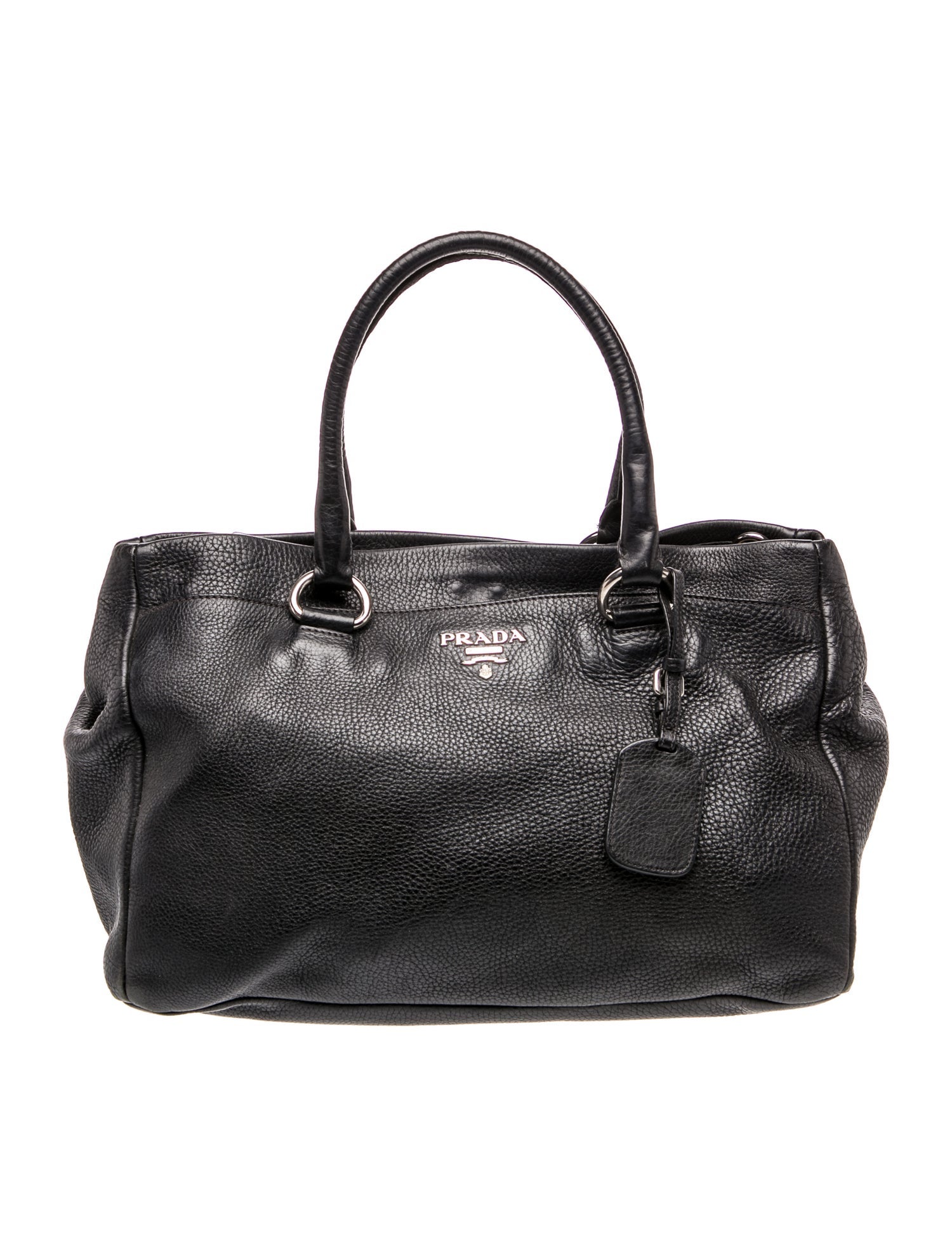 Vitello Daino Leather Top Handle Bag