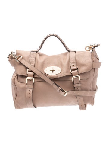 Leather Top Handle Bag