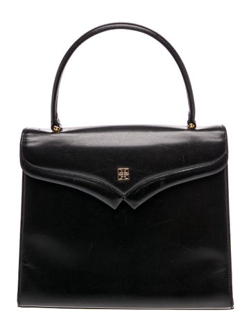 Leather Top Handle Bag