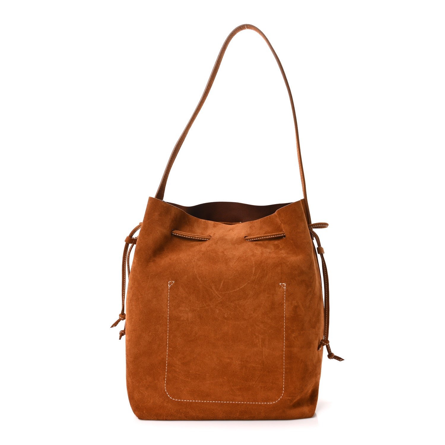 Mansur Gavriel Suede Everyday Cabas Saddle