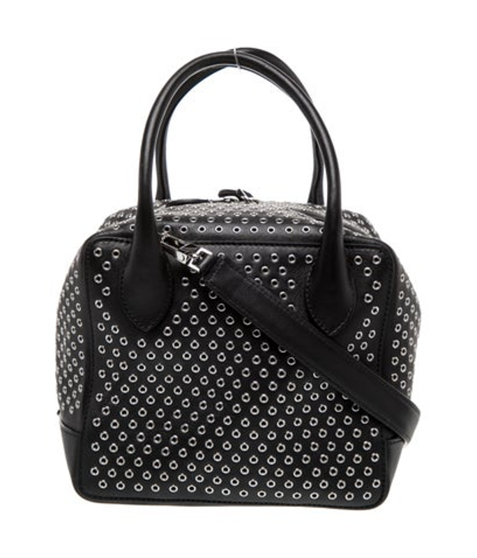 Alaia Leather Top Handle Bag