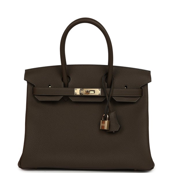 Hermes Birkin 30 Vert Loden Togo Permabrass Hardware