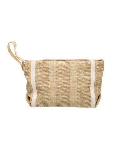 Raffia Clutch