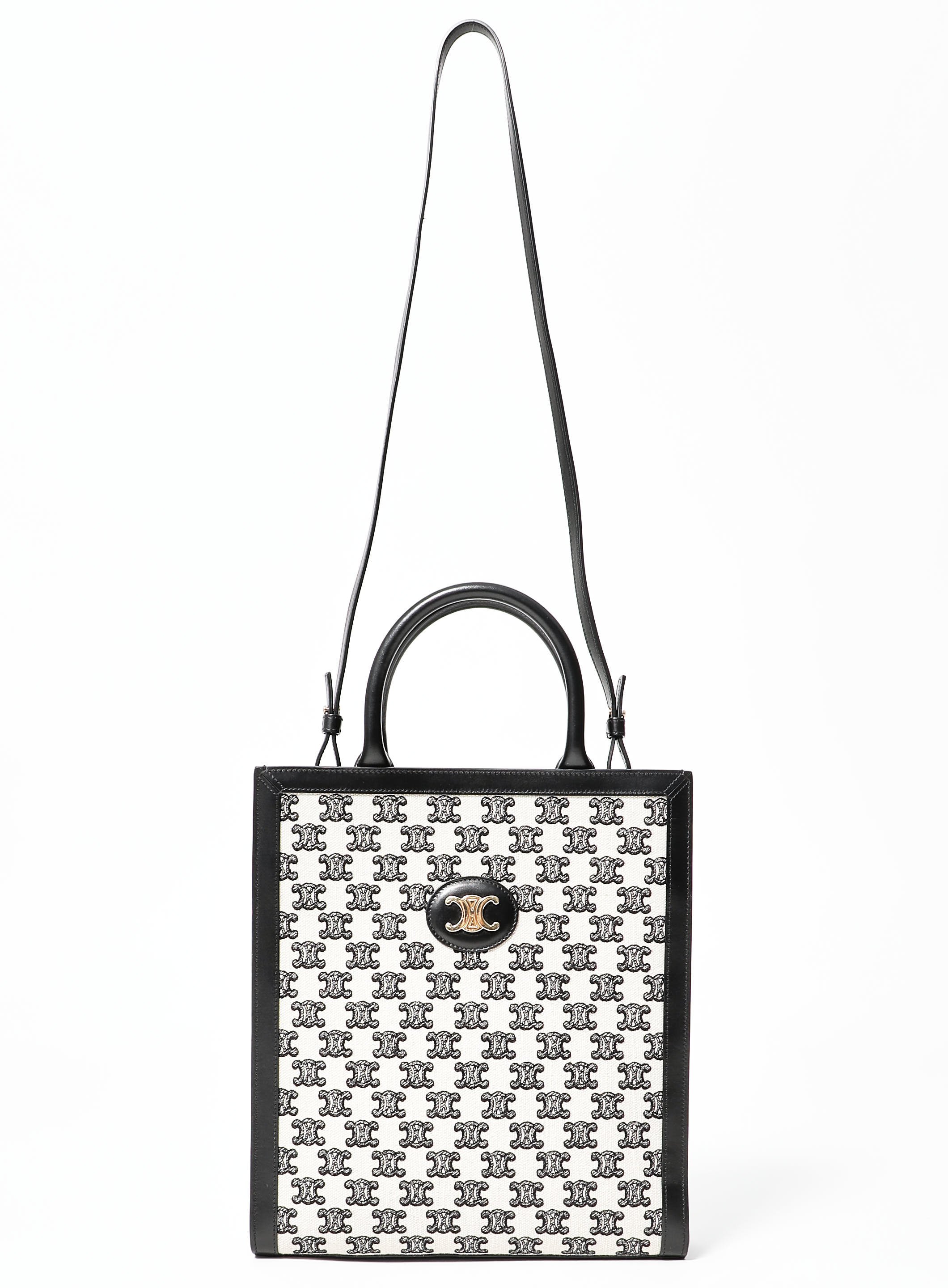 Celine Triomphe Vertical Tote Bag