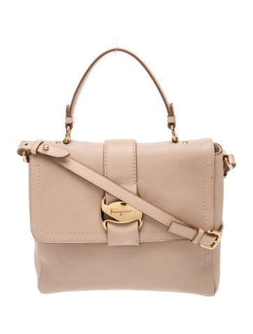 Leather Top Handle Bag