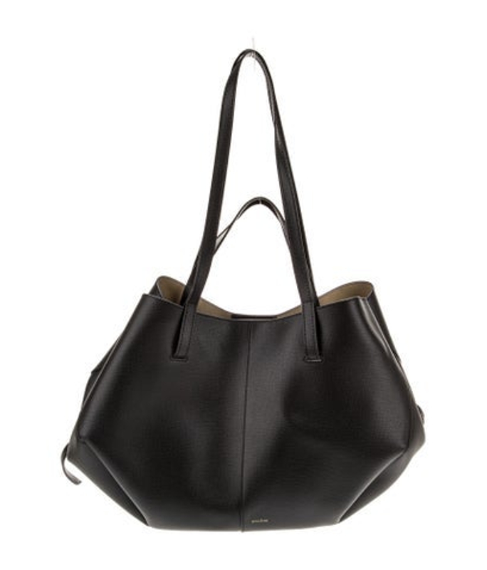 Polene Leather Top Handle Bag