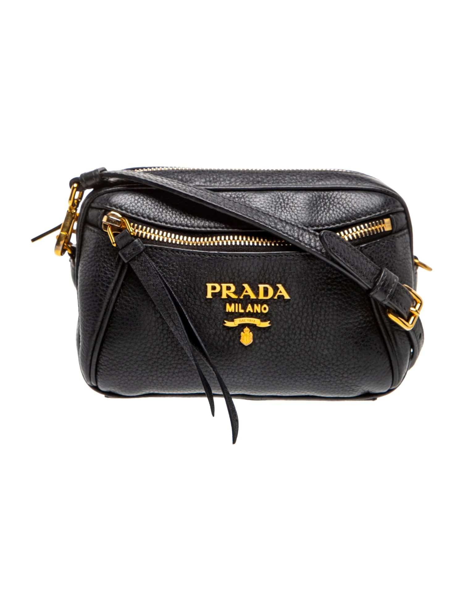 Vitello Daino Leather Convertible Belt Bag