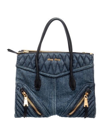 Denim Denim Biker bag